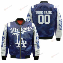 Los Angeles Dodgers MLB Mascot Customized Pattern Bomber Jacket
