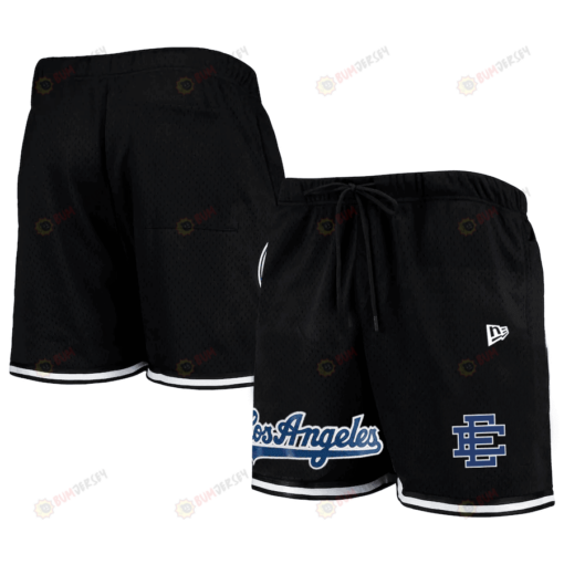 Los Angeles Dodgers Team Standard Men Mesh Shorts - Black