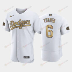 Los Angeles Dodgers Trea Turner 6 2022-23 All-Star Game White Jersey