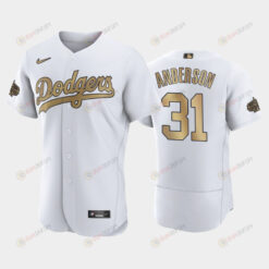 Los Angeles Dodgers Tyler Anderson 31 2022-23 All-Star Game White Jersey