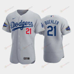 Los Angeles Dodgers Walker Buehler 21 Alternate Gray 2022-23 All-Star Game Jersey