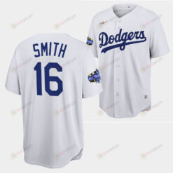 Los Angeles Dodgers Will Smith White Jersey 16 2022-23 All-Star Uniform
