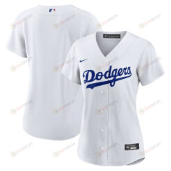 Los Angeles Dodgers Women's Home Blank Jersey - White