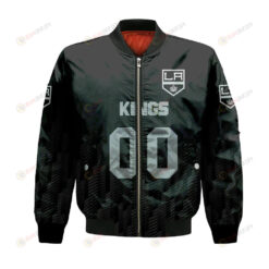 Los Angeles Kings Bomber Jacket 3D Printed Team Logo Custom Text And Number