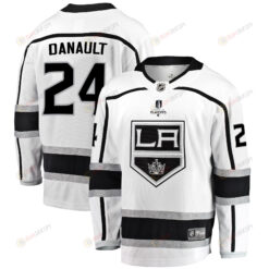 Los Angeles Kings Phillip Danault 24 Away 2022 Stanley Cup Playoffs Breakaway Men Jersey - White