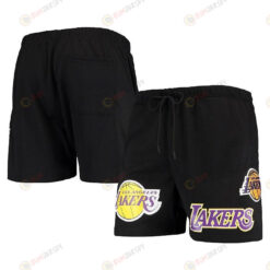 Los Angeles Lakers Black Mesh Capsule Shorts - Men