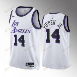 Los Angeles Lakers Scottie Pippen Jr. 1 2022-23 City Edition White Men Jersey