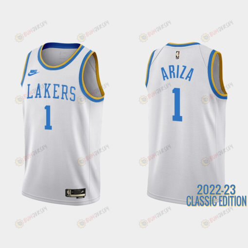 Los Angeles Lakers Trevor Ariza 1 2022-23 Classic Edition White Men Jersey