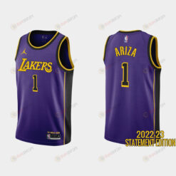Los Angeles Lakers Trevor Ariza 1 Purple 2022-23 Statement Edition Men Jersey