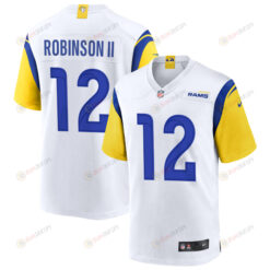 Los Angeles Rams Allen Robinson 12 Alternate Game Jersey - White Jersey
