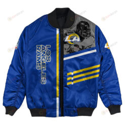 Los Angeles Rams Bomber Jacket 3D Printed Personalized Football For Fan