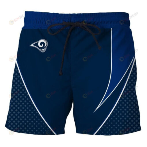 Los Angeles Rams Hawaiian Shorts Summer Shorts Men Shorts - Print Shorts