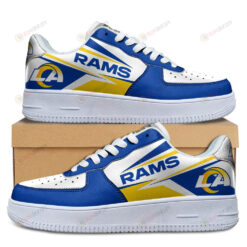 Los Angeles Rams Team Logo Pattern Air Force 1 Printed