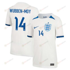 Lotte Wubben-Moy 14 England 1 Star Women's National Team 2023-24 World Cup Home Jersey