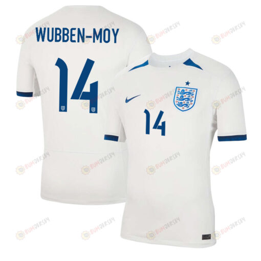 Lotte Wubben-Moy 14 England 1 Star Women's National Team 2023-24 World Cup Home Men Jersey