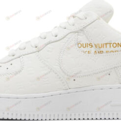 Louis Vuitton x Air Force 1 Low 'Triple White' Sneakers