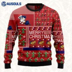 Louisiana Merry Christmas Ugly Sweaters For Men Women Unisex