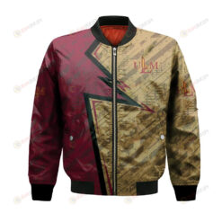 Louisiana-Monroe Warhawks Bomber Jacket 3D Printed Abstract Pattern Sport