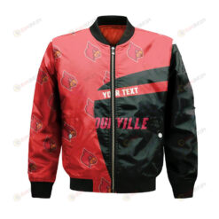 Louisville Cardinals Bomber Jacket 3D Printed Special Style