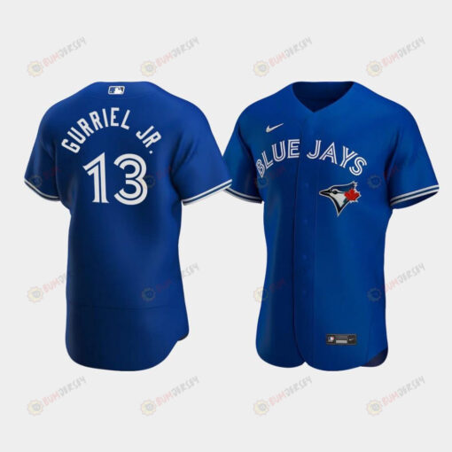 Lourdes Gurriel Jr. 13 Toronto Blue Jays Royal Alternate Jersey Jersey