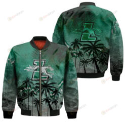 Loyola-Maryland Greyhounds Bomber Jacket 3D Printed Coconut Tree Tropical Grunge