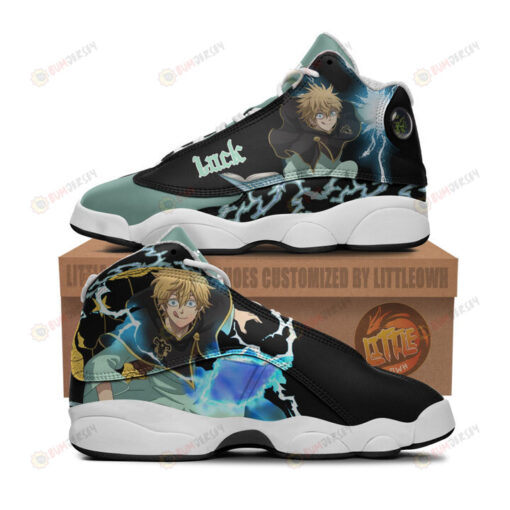 Luck Voltia Shoes Black Clover Anime Air Jordan 13 Shoes Sneakers