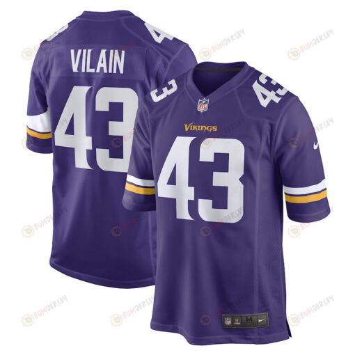 Luiji Vilain Minnesota Vikings Game Player Jersey - Purple