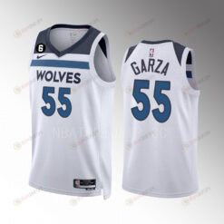 Luka Garza 55 Minnesota Timberwolves 2022-23 Association Edition White Men Jersey Swingman