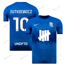 Lukas Jutkiewicz 10 Birmingham City 2023/24 Home Men Jersey - Blue