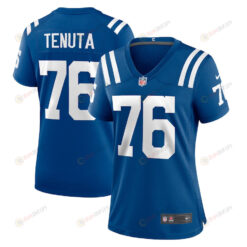 Luke Tenuta Indianapolis Colts Women's Game Player Jersey - Royal