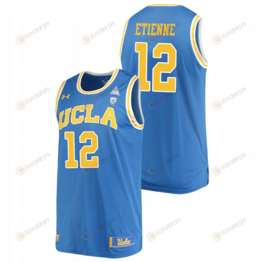 Mac Etienne 12 UCLA Bruins Blue College Basketball Performance Jersey