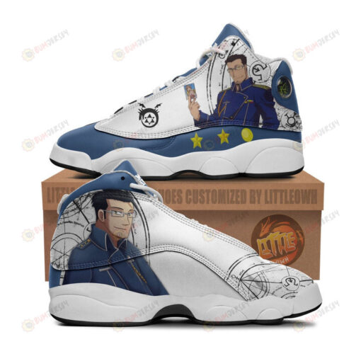 Maes Hughes Shoes Anime Fullmetal Alchemist Air Jordan 13 Shoes Sneakers Sneakers