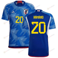 Maika Hamano 20 Japan Women's National Team 2023-24 World Cup Home Men Jersey
