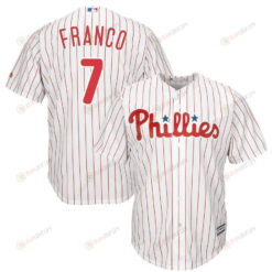 Maikel Franco Philadelphia Phillies Cool Base Player Jersey - White