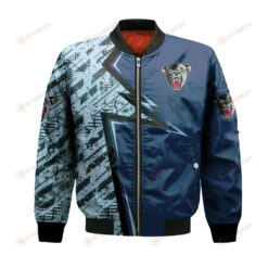 Maine Black Bears Bomber Jacket 3D Printed Abstract Pattern Sport