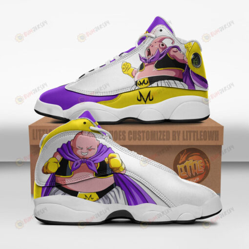 Majin Buu Shoes Dragon Ball Anime Air Jordan 13 Shoes Sneakers