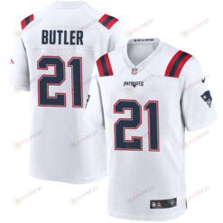 Malcolm Butler 21 New England Patriots Game Men Jersey - White Jersey