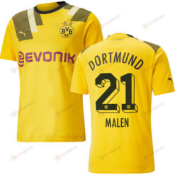 Malen 21 Borussia Dortmund Men 2022/23 Third Jersey - Yellow