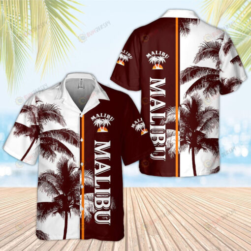 Malibu Palm Summer 3D Printed Hawaiian Shirt