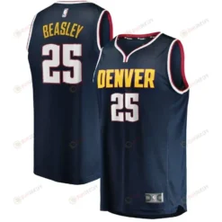 Malik Beasley Denver Nuggets Fast Break Player Jersey - Icon Edition - Navy