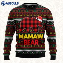 Mamaw Bear Ugly Sweaters For Men Women Unisex