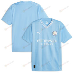 Manchester City 2023/24 Home Jersey - Sky Blue