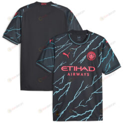 Manchester City 2023/24 Third Men Jersey - Navy