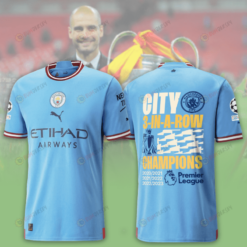 Manchester City Triumphs In Champions League 2022/23 Home Printing Jersey