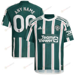 Manchester United 2023/24 Away Youth Custom Jersey - Green