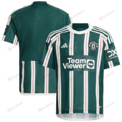 Manchester United 2023/24 Away Youth Jersey - Green