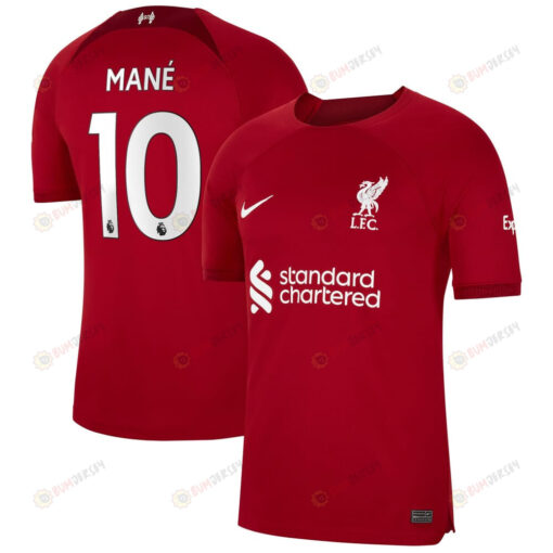 Mane 10 Liverpool Men 2022/23 Home Jersey - Red