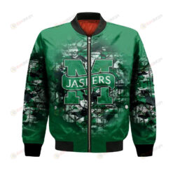 Manhattan Jaspers Bomber Jacket 3D Printed Camouflage Vintage