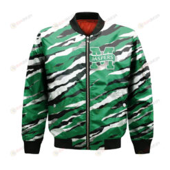 Manhattan Jaspers Bomber Jacket 3D Printed Sport Style Team Logo Pattern