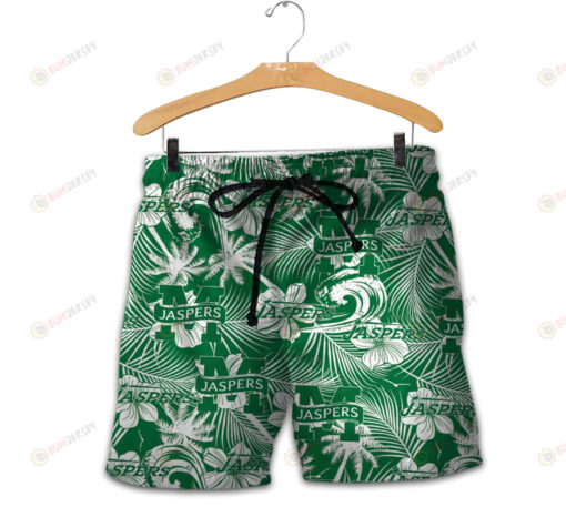 Manhattan Jaspers Men Shorts Tropical Seamless